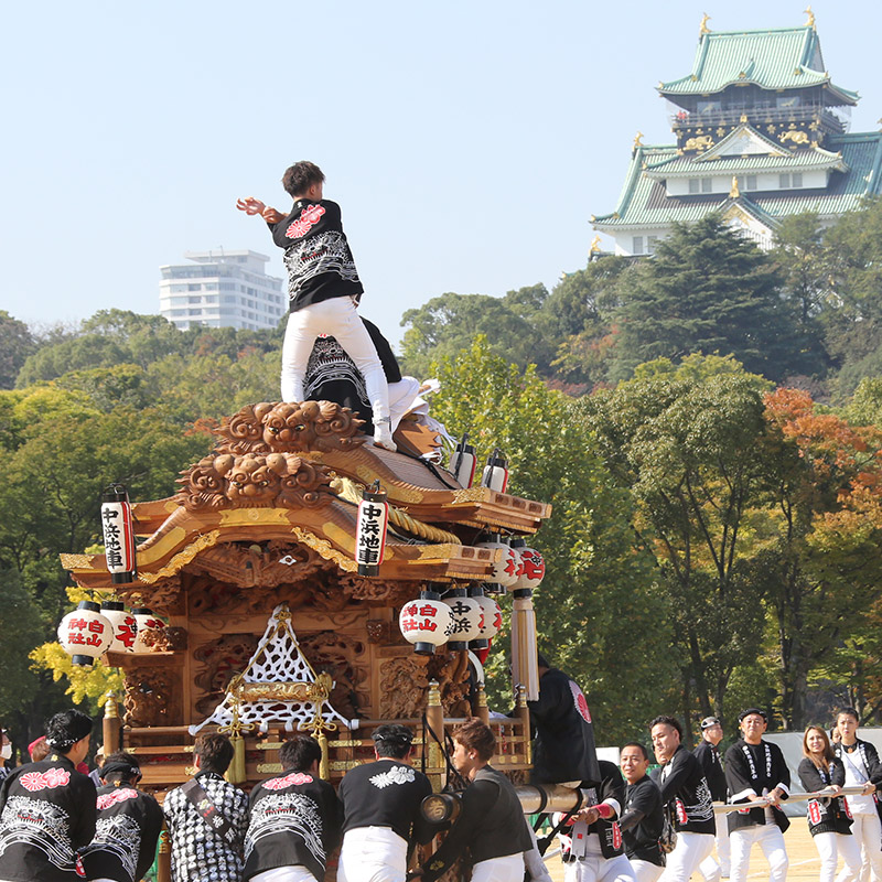 地車in大阪城2023